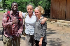 Teamfoto im Parc Nationale in Dakar.