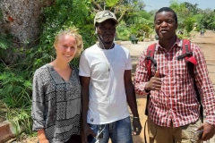 Damit das andere Teammitglied auch auf ein Foto kommt, wird gewechselt.